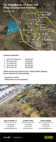 5407 Cane Ridge Rd, Antioch, TN à vendre - Photo du bâtiment - Image 1 de 7