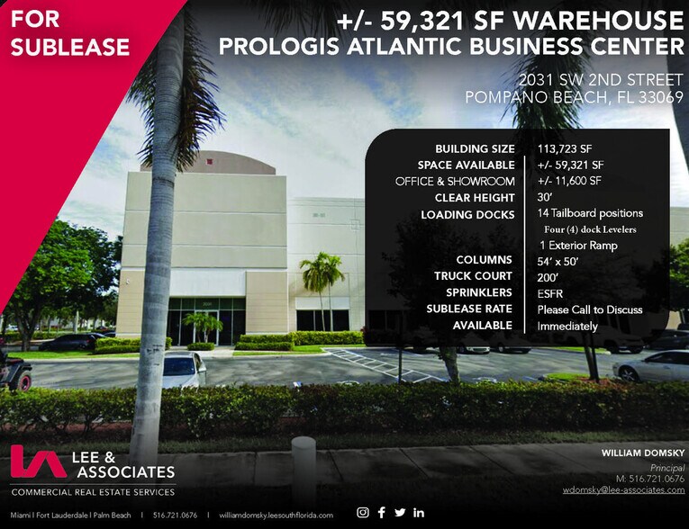 2003-2031 SW 2nd St, Pompano Beach, FL à louer - Photo du bâtiment - Image 3 de 6