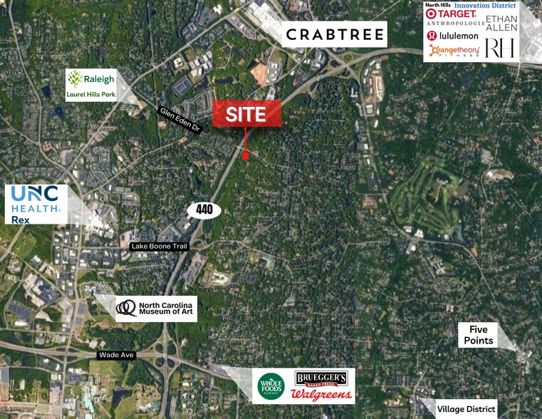 3430 Lake Boone Trl, Raleigh, NC à vendre - Photo du bâtiment - Image 2 de 2