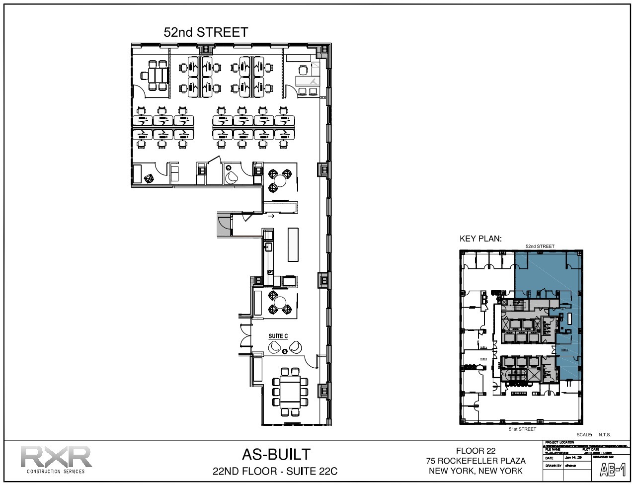 75 Rockefeller Plaza, New York, NY for lease Floor Plan- Image 1 of 1