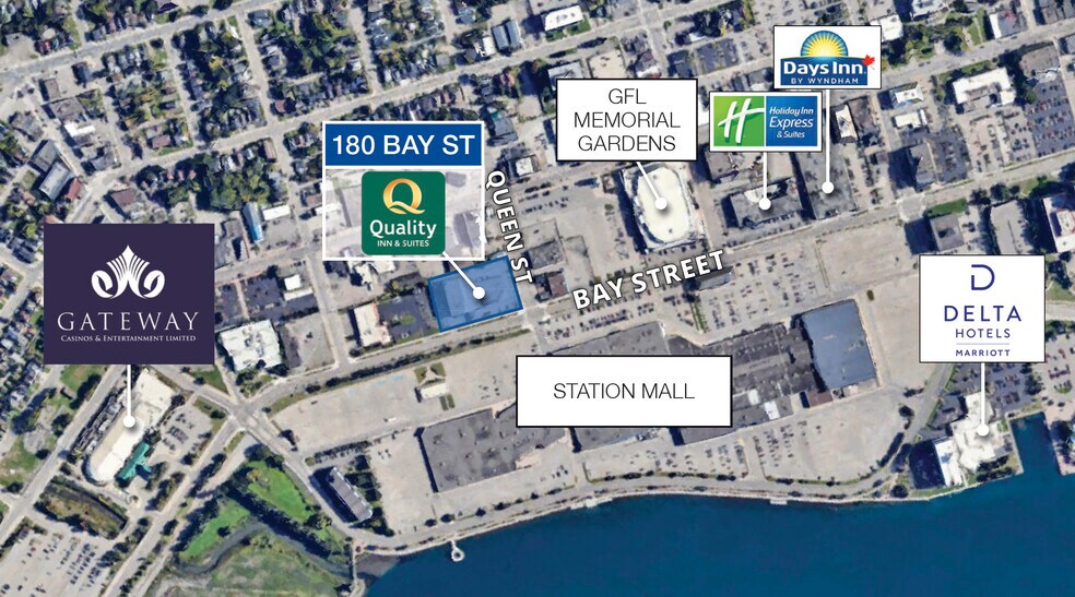 180 Bay St, Sault Ste. Marie, ON à louer - Photo du bâtiment - Image 2 de 2