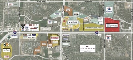 21777 Merchants Way, Katy, TX - Aérien  Vue de la carte
