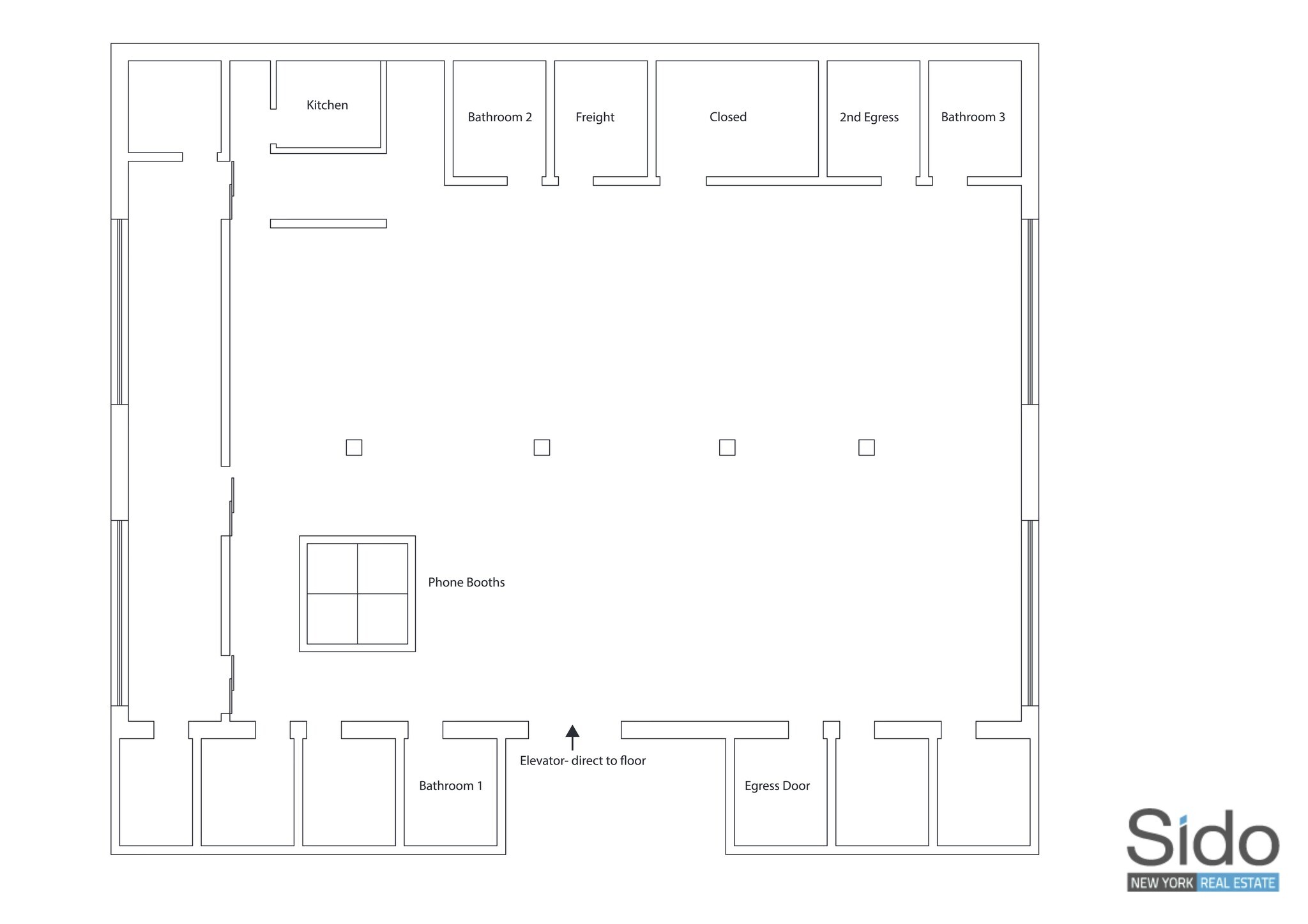 134 W 25th St, New York, NY for lease Site Plan- Image 1 of 10