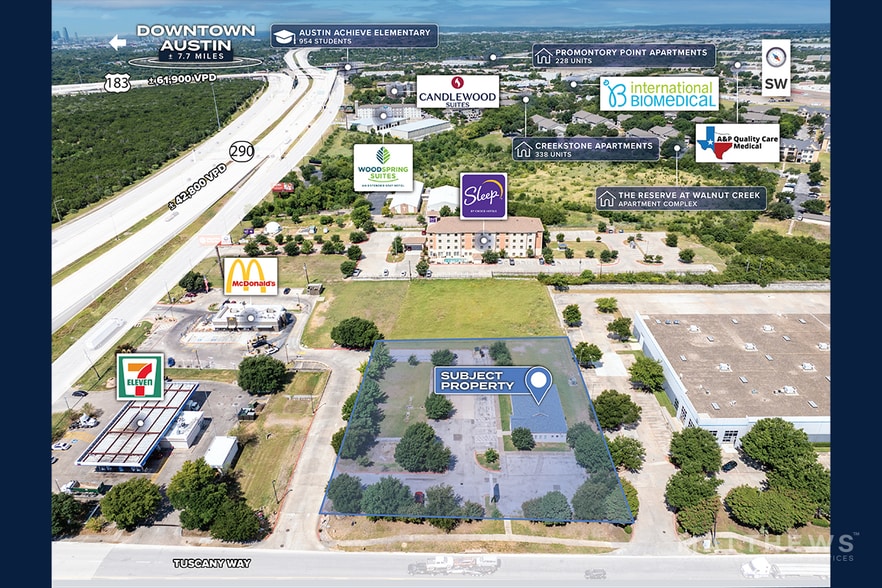 8316 Tuscany Way, Austin, TX for sale - Building Photo - Image 3 of 3