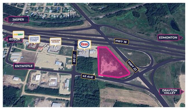More details for 4827 47 Av, Entwistle, AB - Land for Sale