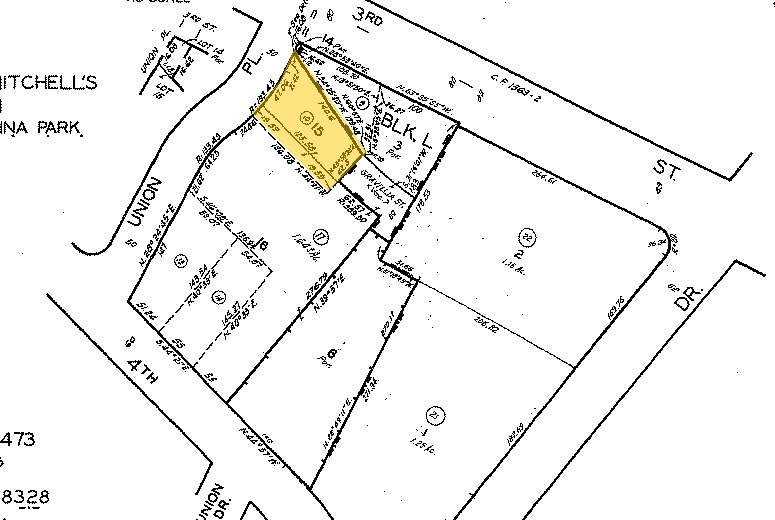 306 S Union Pl, Los Angeles, CA for sale - Plat Map - Image 2 of 3
