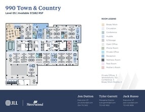 800 Town & Country Blvd, Houston, TX à louer Plan d’étage- Image 1 de 1