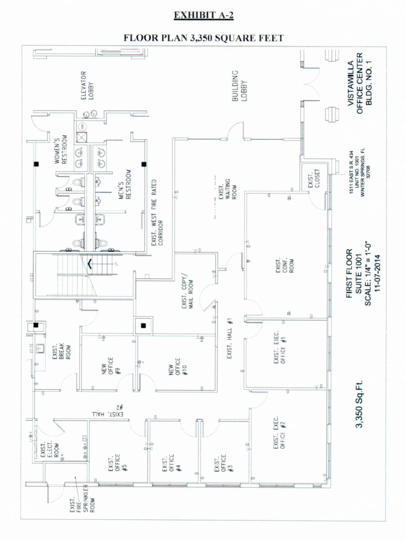 1511 E State Road 434, Winter Springs, FL for lease Floor Plan- Image 1 of 1