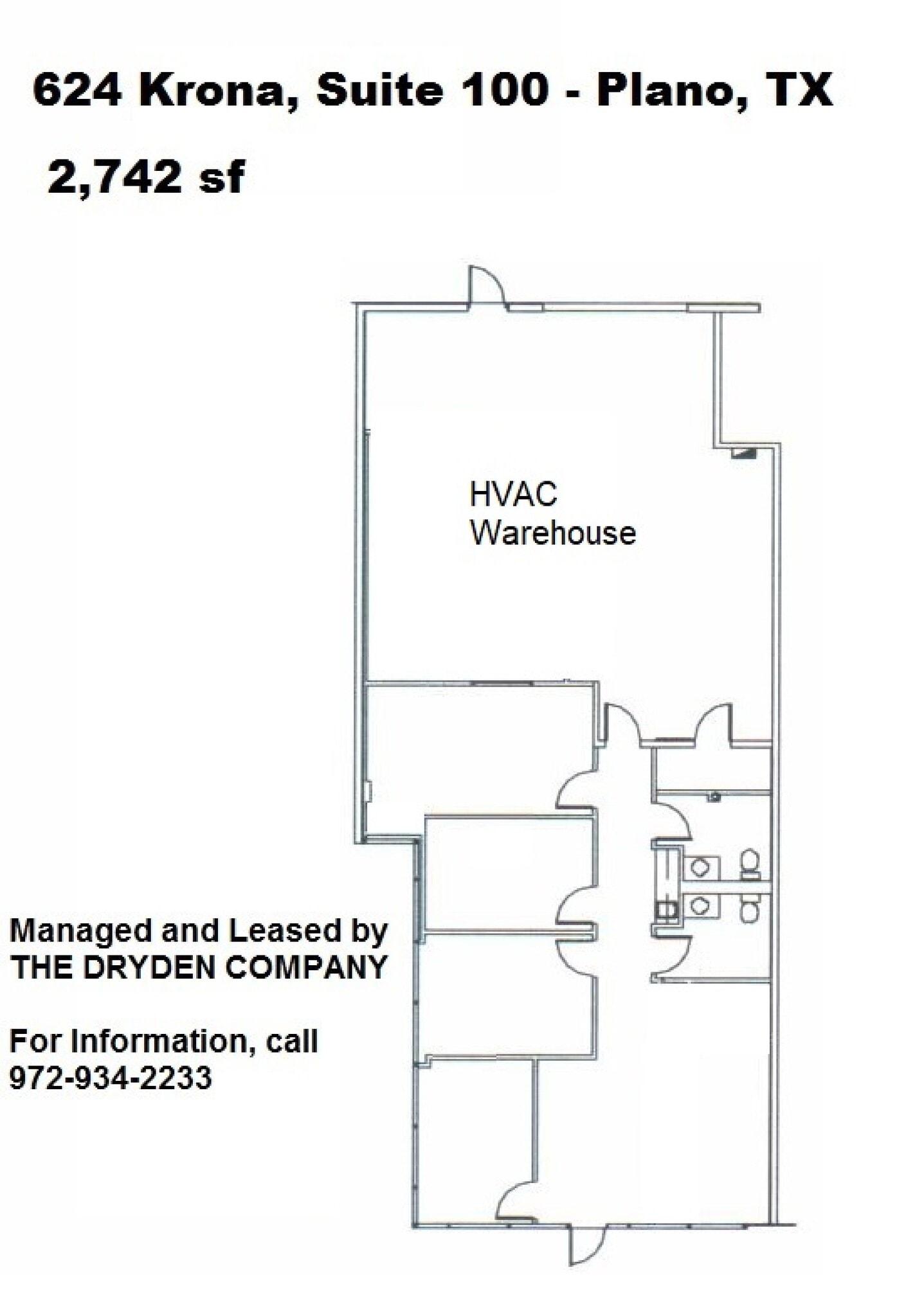 624 Krona Dr, Plano, TX for lease Floor Plan- Image 1 of 1