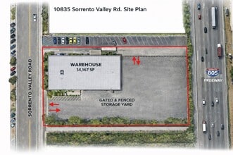 10835 Sorrento Valley Rd, San Diego, CA for lease Site Plan- Image 1 of 2
