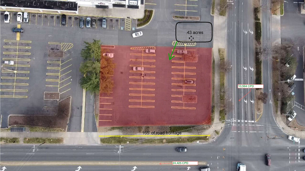 6029 South Blvd, Charlotte, NC for lease - Aerial - Image 2 of 3