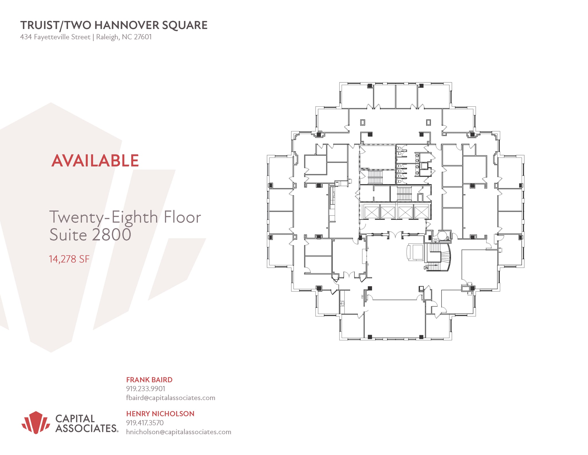 434 Fayetteville St, Raleigh, NC à louer Photo du bâtiment- Image 1 de 1