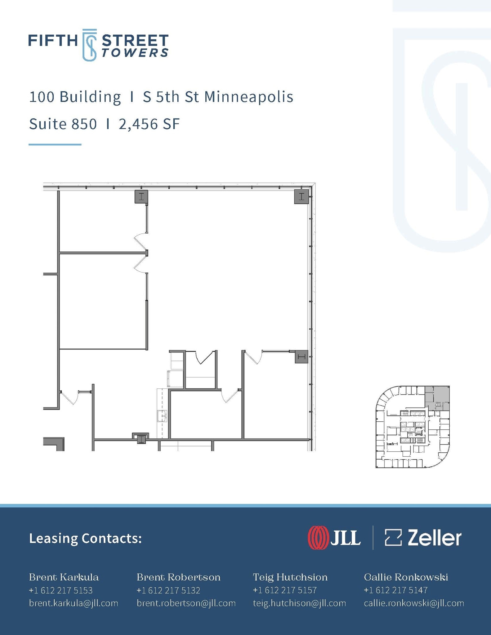 100 S 5th St, Minneapolis, MN for lease Floor Plan- Image 1 of 1