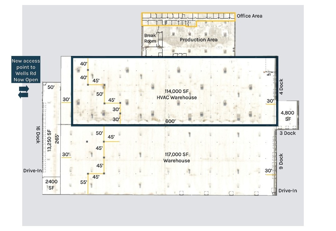 600 Wells Rd, Orange Park, FL for lease Site Plan- Image 1 of 1