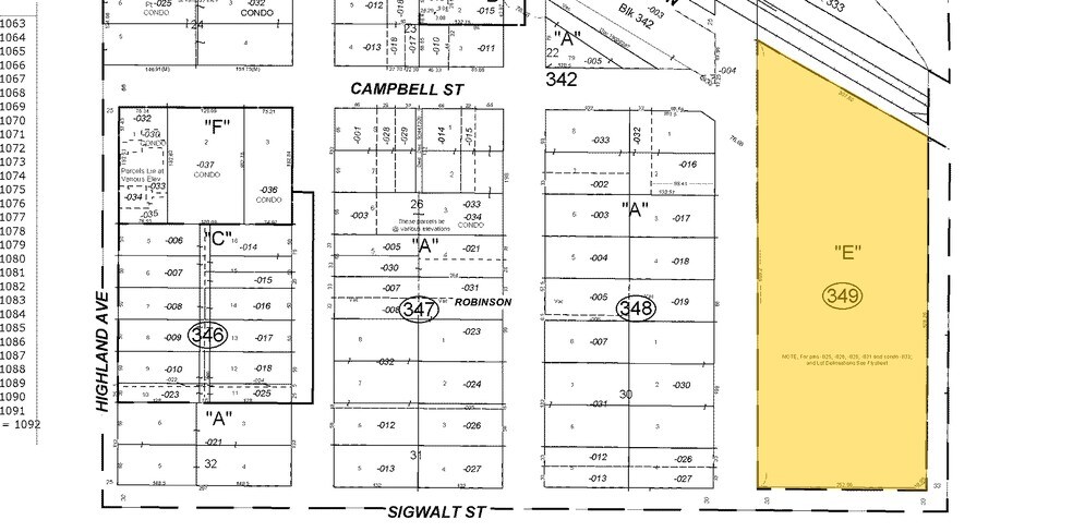 3-31 S Evergreen Ave, Arlington Heights, IL à louer - Plan cadastral - Image 2 de 12