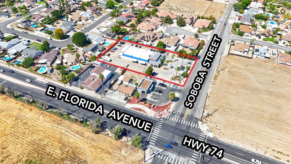 111 N Soboba St, Hemet, CA à vendre - Photo du bâtiment - Image 3 de 8