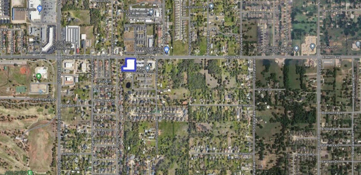 9220 E Reno Ave, Midwest City, OK à vendre Photo du bâtiment- Image 1 de 2