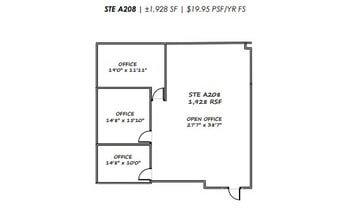 459 N Gilbert Rd, Gilbert, AZ for lease Floor Plan- Image 1 of 1