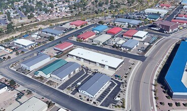 7363 McClain Pt, Colorado Springs, CO - Aerial  map view