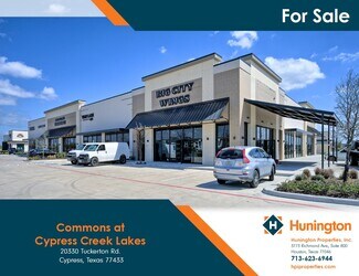Plus de détails pour 20330 Tuckerton Rd, Cypress, TX - Commerce de détail à vendre