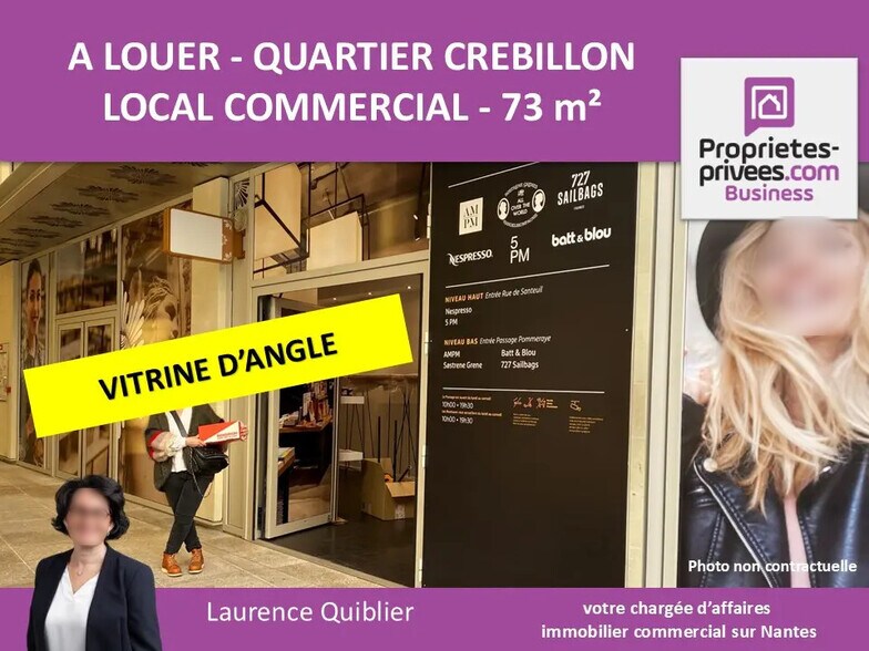 Commerce de détail dans Nantes à louer - Photo du bâtiment - Image 3 de 7