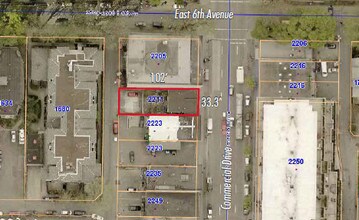 2211 Commercial Dr, Vancouver, BC - Aerial  map view - Image1