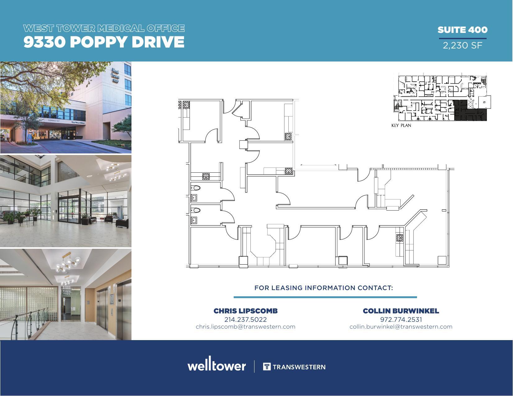 9330 Poppy Dr, Dallas, TX for lease Floor Plan- Image 1 of 1