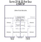 2851 Joe DiMaggio Blvd Bldg 11 - Stes 21 and 22 RR 78665 - 2 Floor Plan for SALE - Copyright