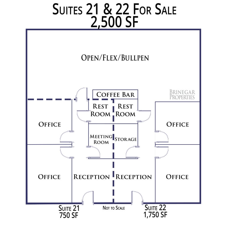 2851 Joe Dimaggio Blvd, Round Rock, TX 78665 - Unité 21-22 - - Plan d’étage - Image 1 of 8
