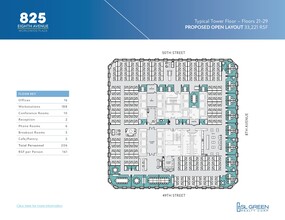 825 Eighth Ave, New York, NY for lease Floor Plan- Image 2 of 3