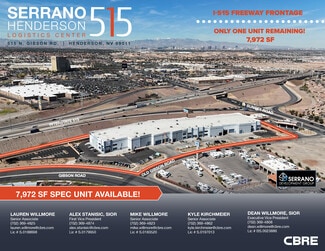More details for 515 N Gibson Rd, Henderson, NV - Industrial for Lease