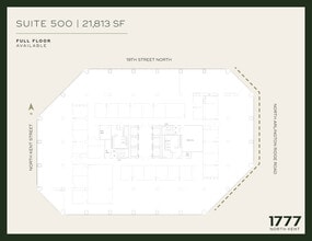 1777 N Kent St, Arlington, VA for lease Floor Plan- Image 1 of 1