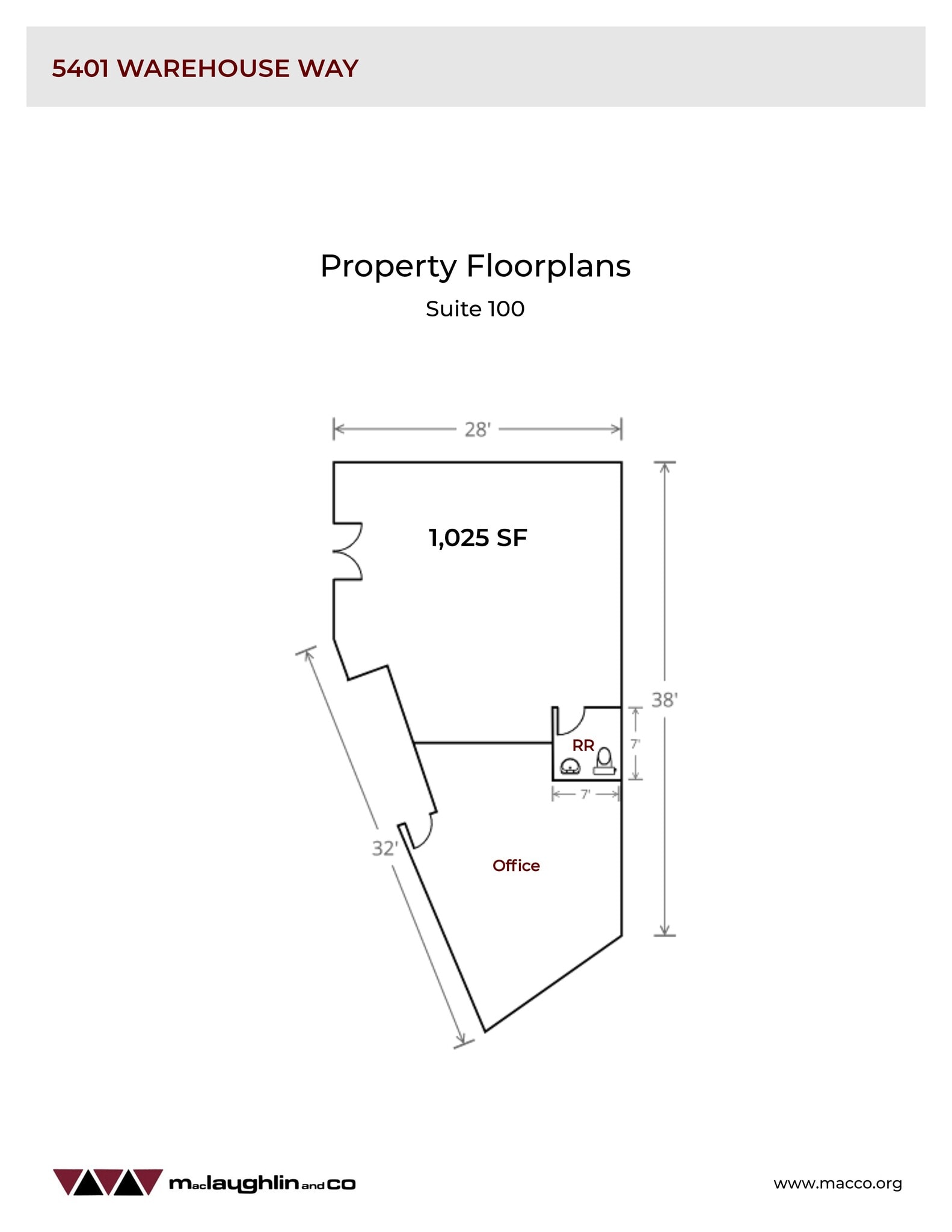 5401 Warehouse Way, Sacramento, CA for lease Site Plan- Image 1 of 1