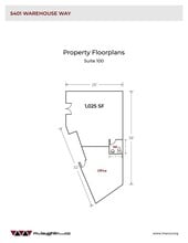 5401 Warehouse Way, Sacramento, CA for lease Site Plan- Image 1 of 1