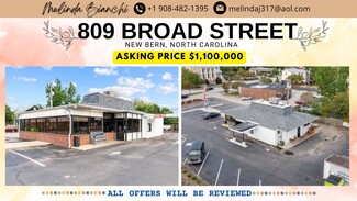 Plus de détails pour 809 Broad St, New Bern, NC - Vente au détail à vendre