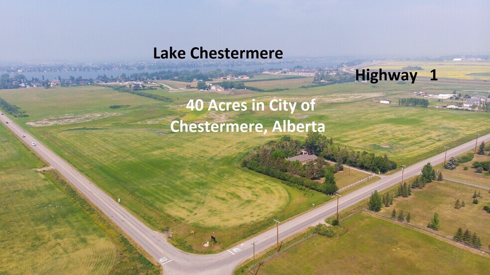 241147 Rge Rd 281, Chestermere, AB à vendre - Aérien - Image 1 de 1