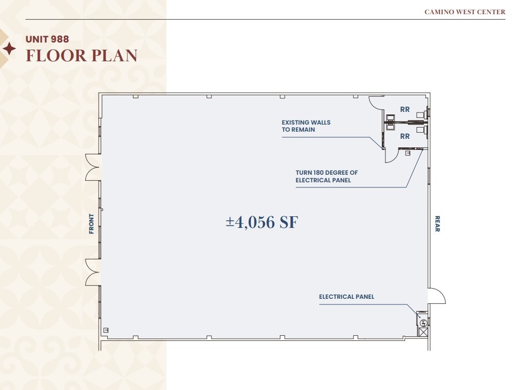 984-994 W El Camino Real, Sunnyvale, CA for lease Floor Plan- Image 1 of 1
