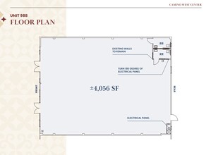 984-994 W El Camino Real, Sunnyvale, CA for lease Floor Plan- Image 1 of 1