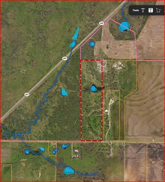 26ac Mackey Rd., Gunter, TX for sale - Building Photo - Image 2 of 12