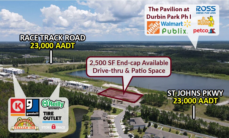 1475 St Johns Pkwy, St Johns, FL à louer - Photo du bâtiment - Image 3 de 5
