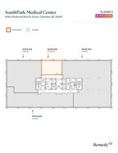 6060 Piedmont Row Dr S, Charlotte, NC à louer Plan d’étage- Image 1 de 1