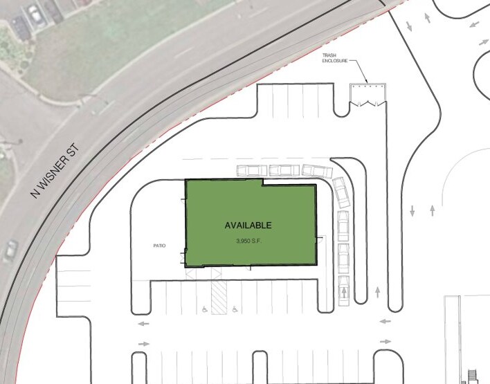 1250 Boardman Road, Jackson, MI à louer Plan de site- Image 1 de 6