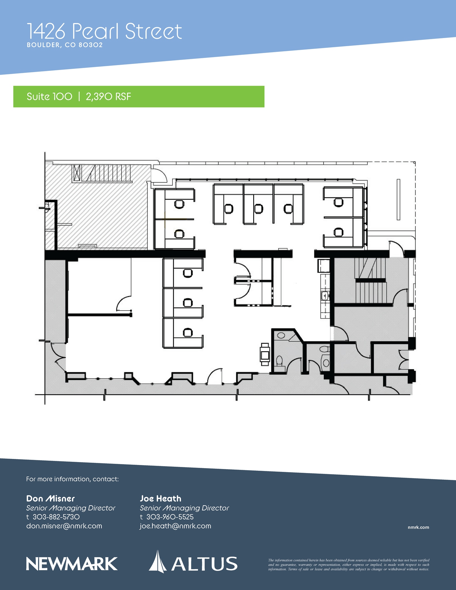 2010 14th St, Boulder, CO for lease Floor Plan- Image 1 of 1