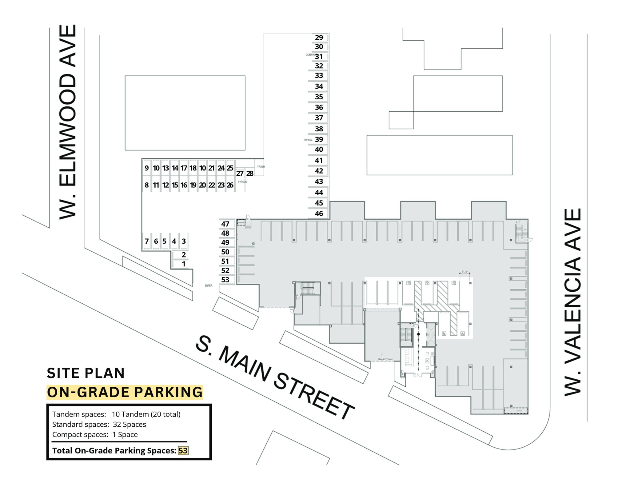 800 S Main St, Burbank, CA à louer Plan de site- Image 1 de 8