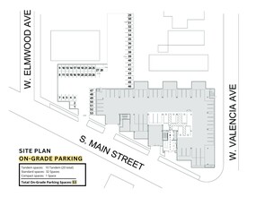 800 S Main St, Burbank, CA à louer Plan de site- Image 1 de 8