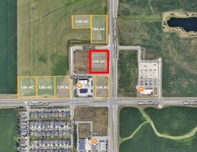 12800 Hickory Dr, Urbandale, IA - AERIAL map view