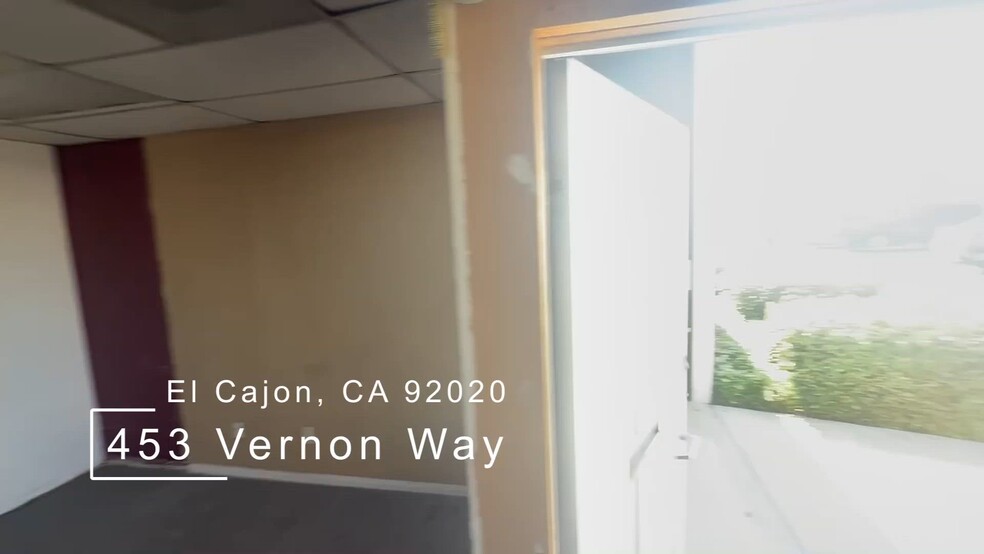 409-493 Vernon Way, El Cajon, CA for lease - Commercial Listing Video - Image 2 of 5