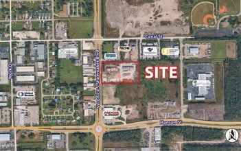 3560 Veronica S Shoemaker Blvd, Fort Myers, FL - Aerial  map view - Image1
