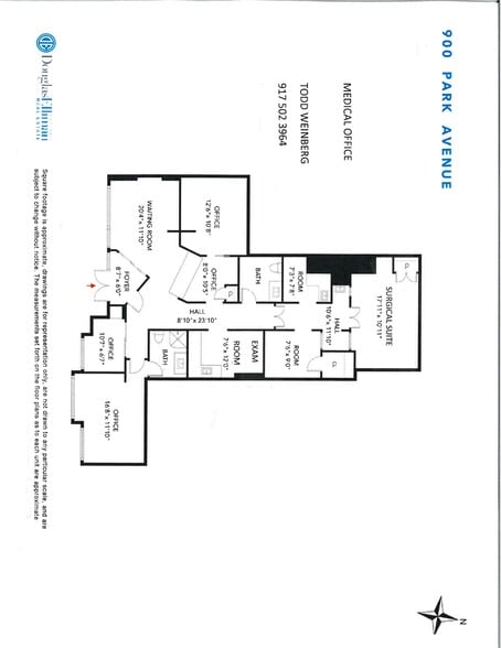 900 Park Ave, New York, NY for lease - Floor Plan - Image 3 of 3