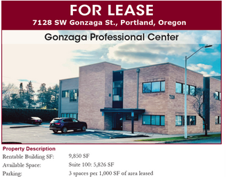 More details for 7128 SW Gonzaga St, Portland, OR - Office for Lease